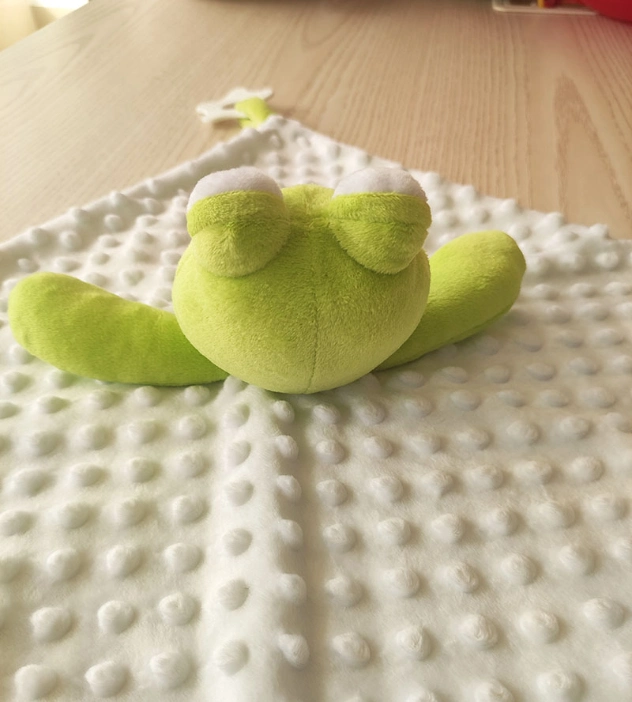 Super Soft Frog Cute Baby Blanket Plush Animal Baby Comforter Blanket